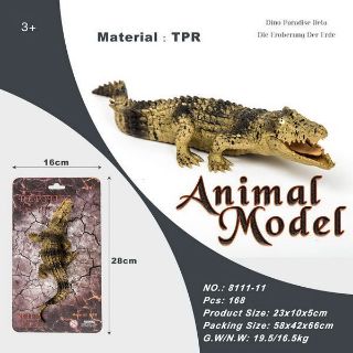 Obrázek z Krokodýl gumový měkký 23 cm 